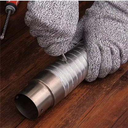 Cut-Resistant Metal Mesh Safety Gloves