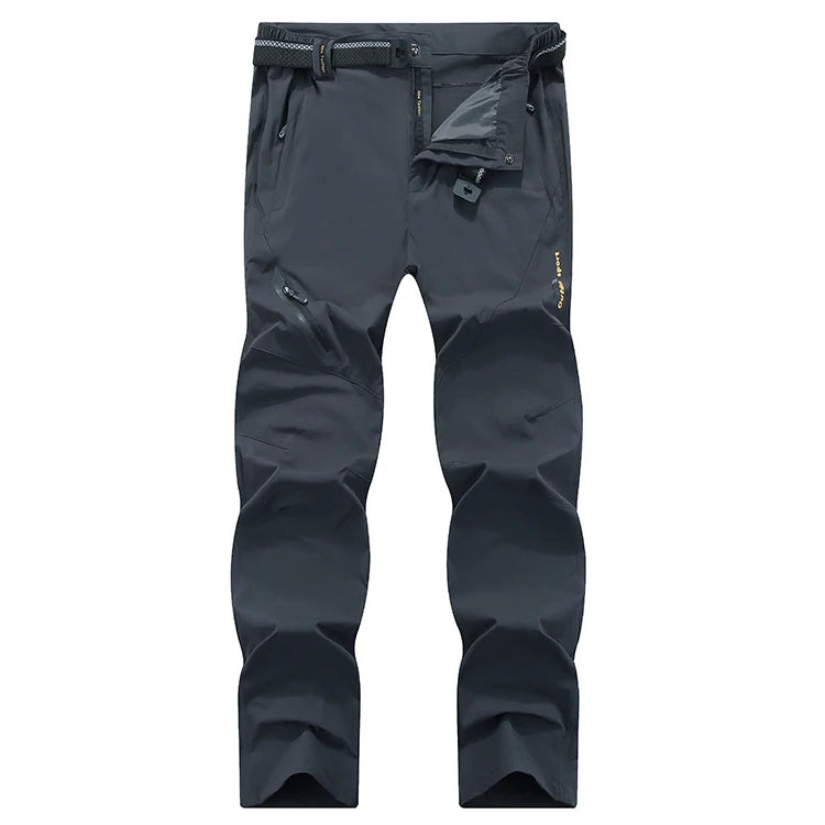 Men's 4-Way Stretch Outdoor Pants, Lightweight Quick Dry Unisex