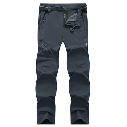 Men's 4-Way Stretch Outdoor Pants, Lightweight Quick Dry Unisex