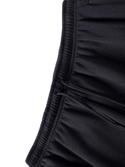 Men's Straight Fit Jogger Sweatpants, loose Oversized Multi-Pocket
