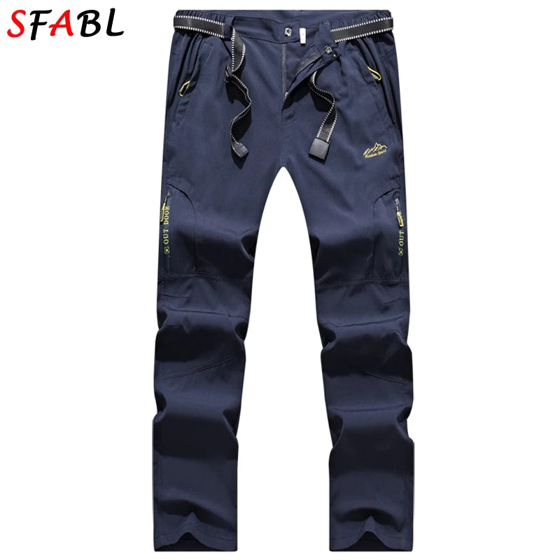 Men's Lightweight Tactical Hiking Pants, Quick Dry Stretch Up to 5XL