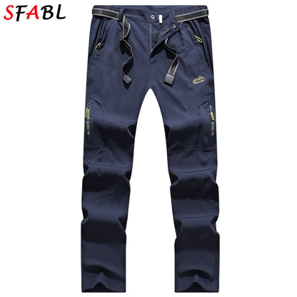 Men's Lightweight Tactical Hiking Pants, Quick Dry Stretch Up to 5XL