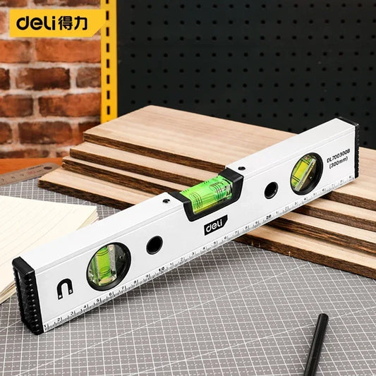 Magnetic Torpedo Spirit Level, aluminum 3-Vial