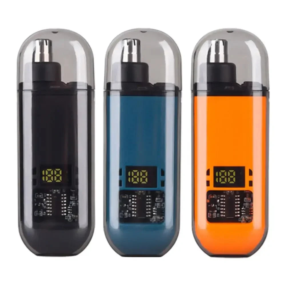 USB Electric Nose & Ear Hair Trimmer, Portable Mini Clipper