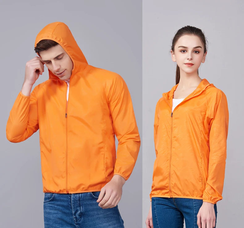 Men's Waterproof Hiking Windbreaker