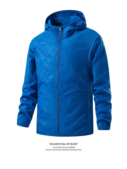Men's Waterproof Hiking Windbreaker