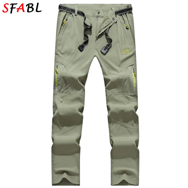 Men's Lightweight Tactical Hiking Pants, Quick Dry Stretch Up to 5XL