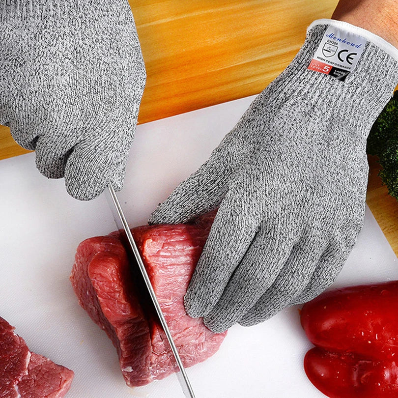 Cut-Resistant Metal Mesh Safety Gloves