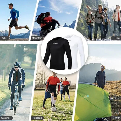 Winter Thermal Cycling Base Layer, fleece Long Sleeve