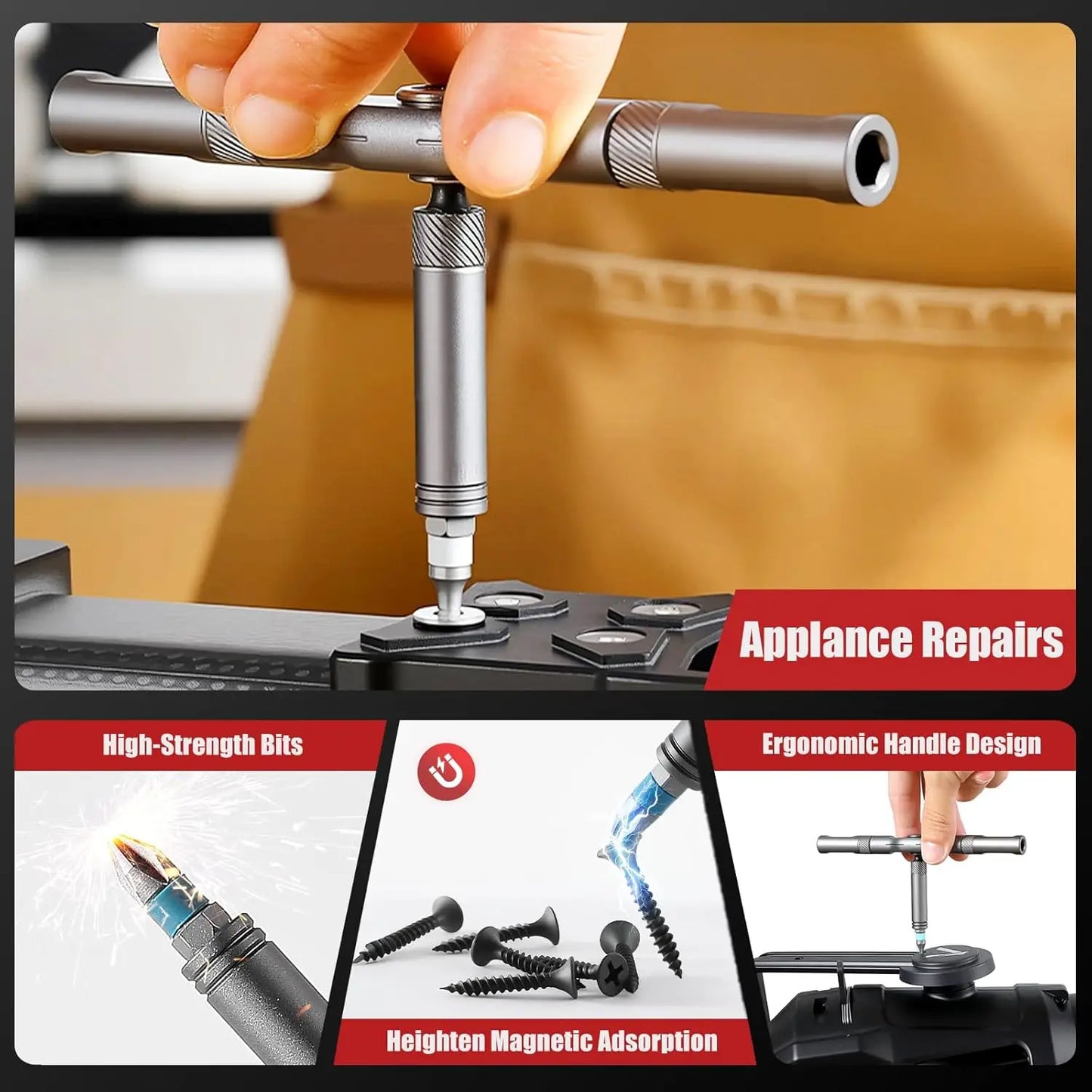 24-in-1 Mini Ratchet Screwdriver Set