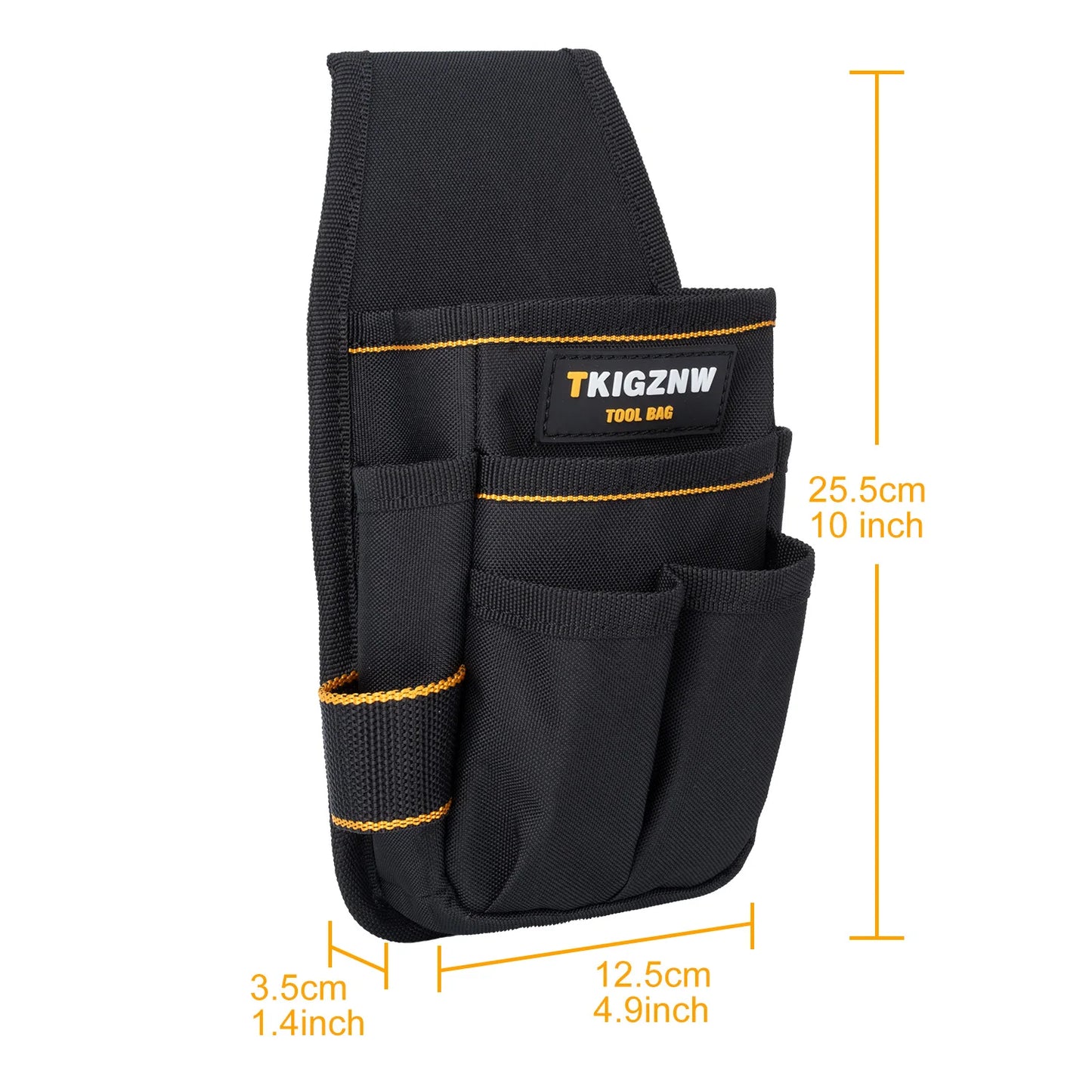 Tool Belt Pouch, 6 Pockets & 9 Screwdriver Loops