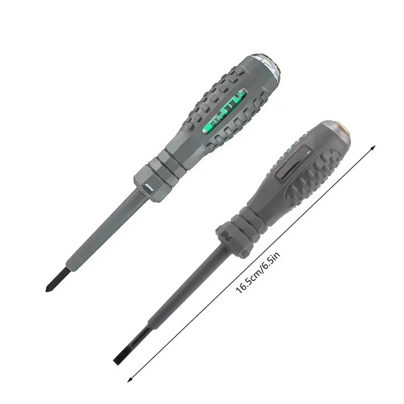 Voltage Tester & Electrician Screwdriver Set (2pcs)