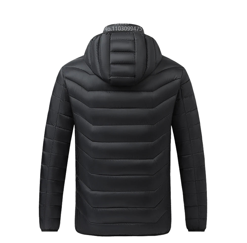 USB Electric Heated Jacket,2-21 Heating Zones