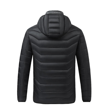 USB Electric Heated Jacket,2-21 Heating Zones