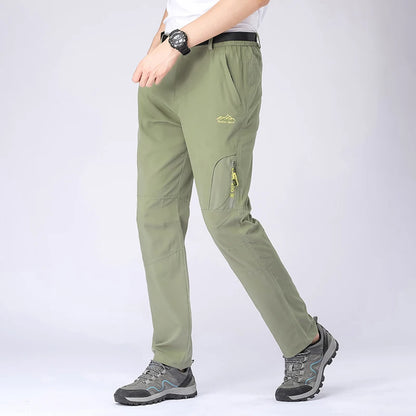 Men's Lightweight Tactical Hiking Pants, Quick Dry Stretch Up to 5XL