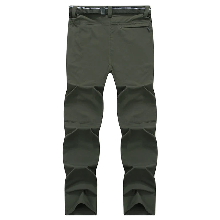 Men's 4-Way Stretch Outdoor Pants, Lightweight Quick Dry Unisex
