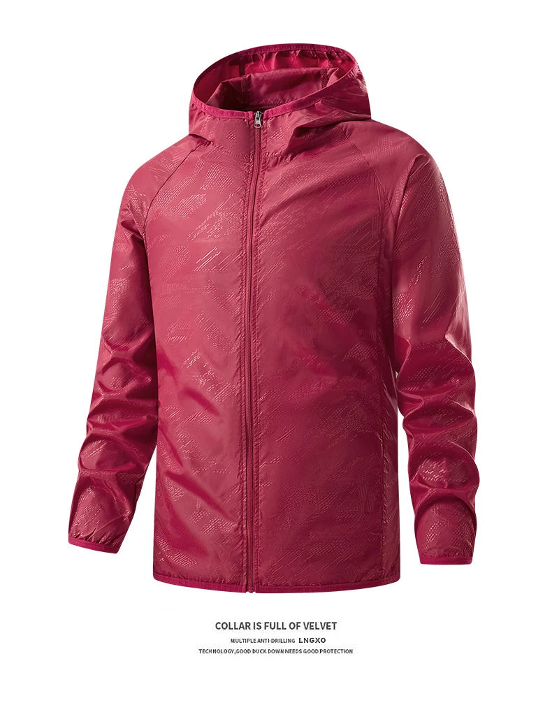 Men's Waterproof Hiking Windbreaker
