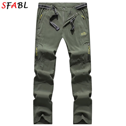Men's Lightweight Tactical Hiking Pants, Quick Dry Stretch Up to 5XL