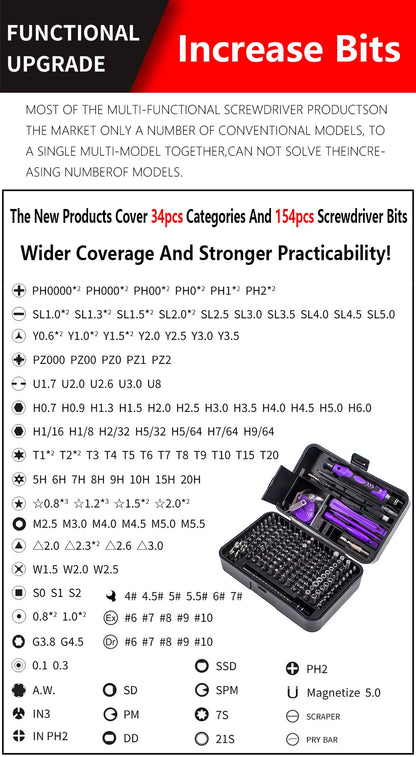 170-in-1 Precision Screwdriver Set