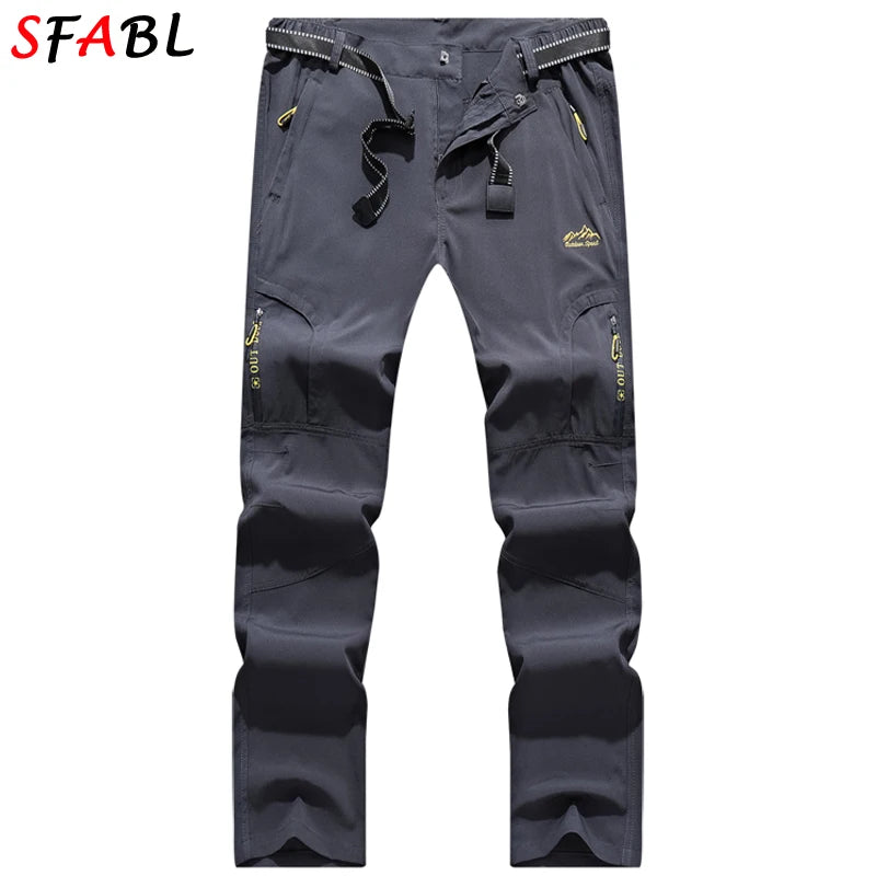 Men's Lightweight Tactical Hiking Pants, Quick Dry Stretch Up to 5XL