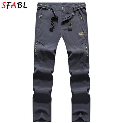 Men's Lightweight Tactical Hiking Pants, Quick Dry Stretch Up to 5XL