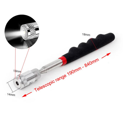 Telescopic Magnetic Pickup Rod, Extendable Retrieval Pen Tool