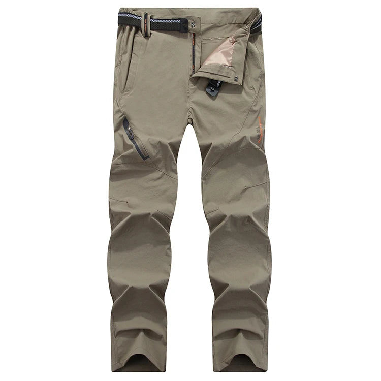 Men's 4-Way Stretch Outdoor Pants, Lightweight Quick Dry Unisex