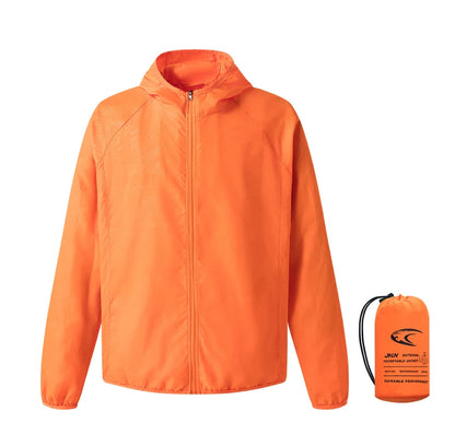 Men's Waterproof Windbreaker, Quick Dry Sun Protection Jacket