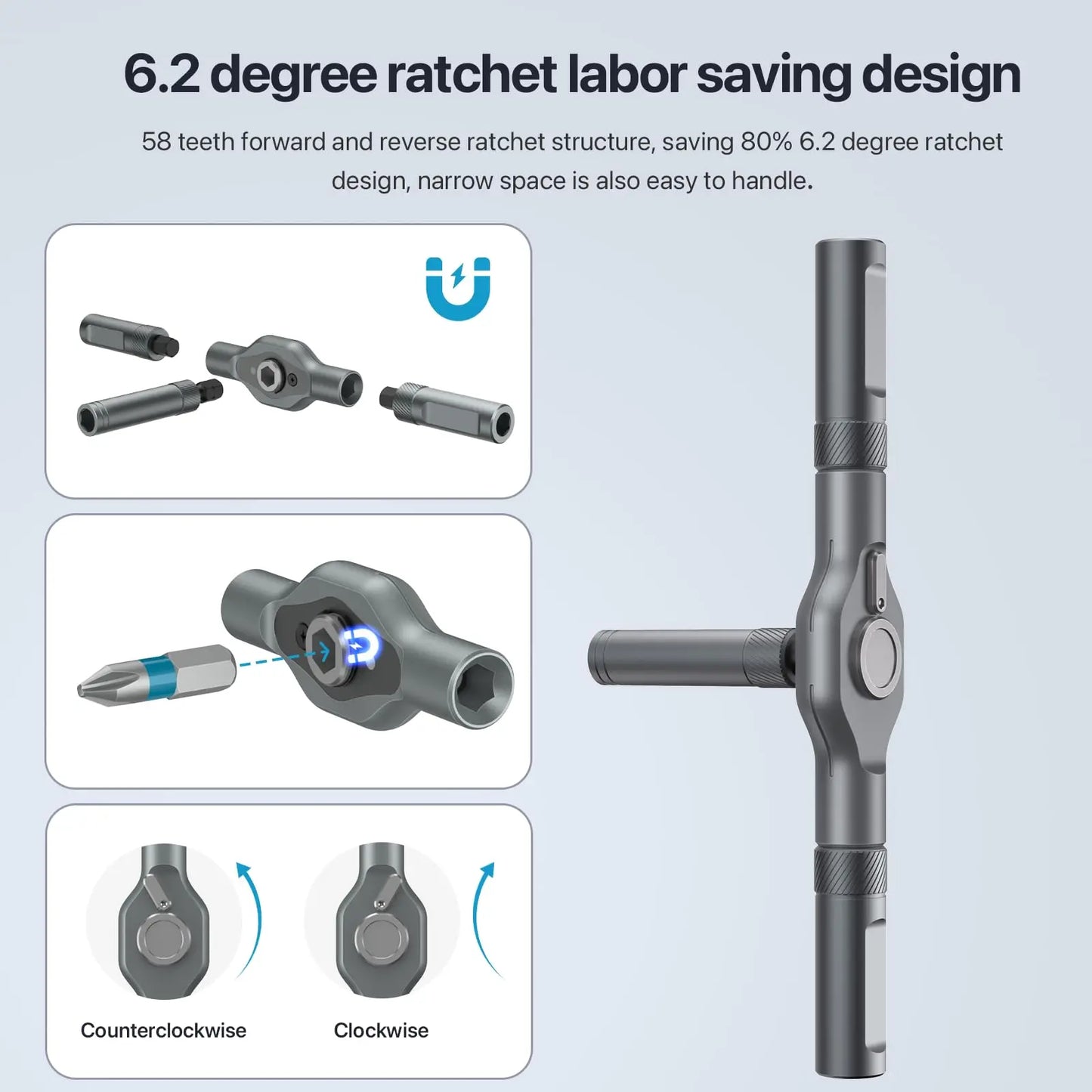 24-in-1 Mini Ratchet Screwdriver Set