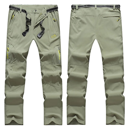 Men's Lightweight Tactical Hiking Pants, Quick Dry Stretch Up to 5XL