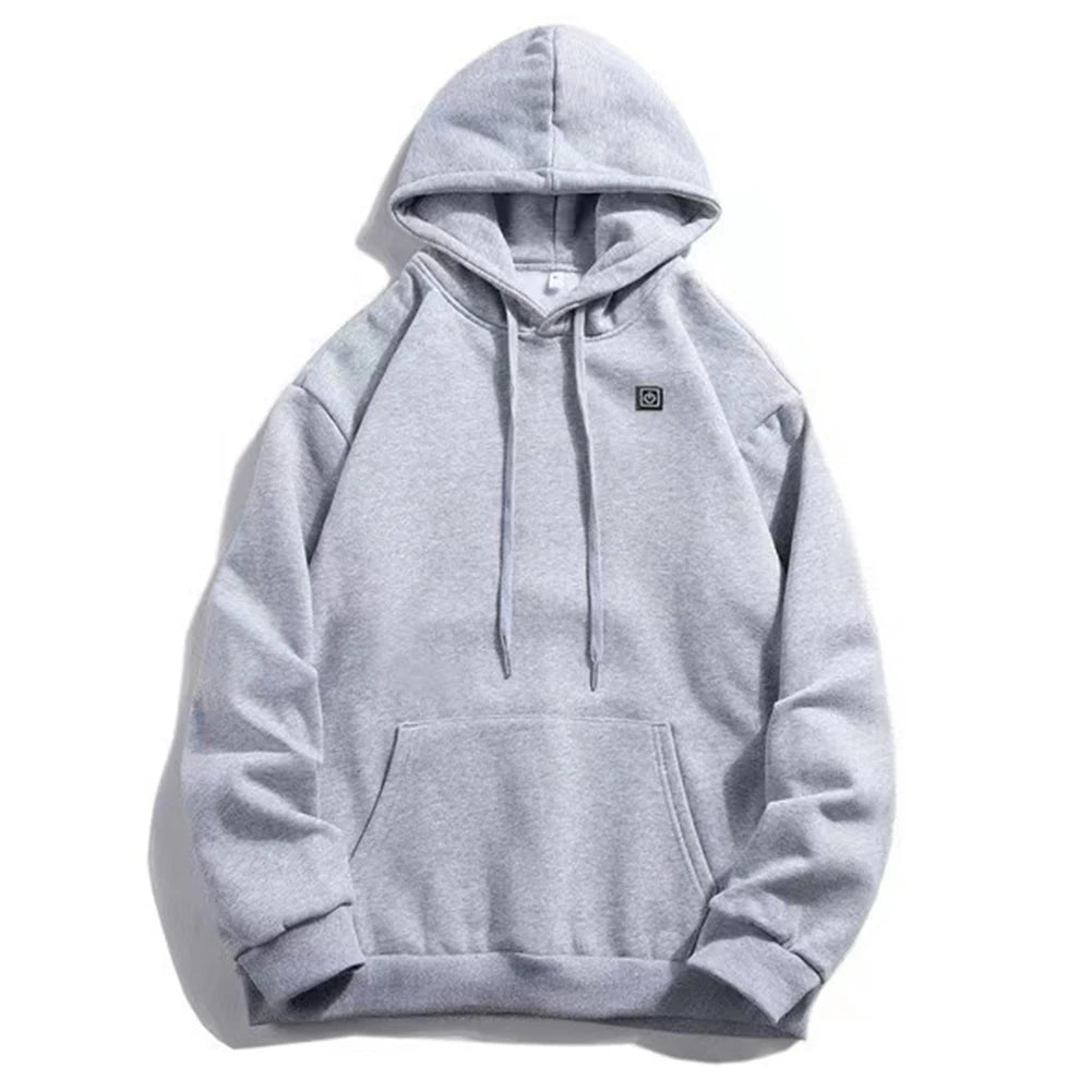 USB Heated Hoodie, 3 Heat Levels, Vintage Outdoor