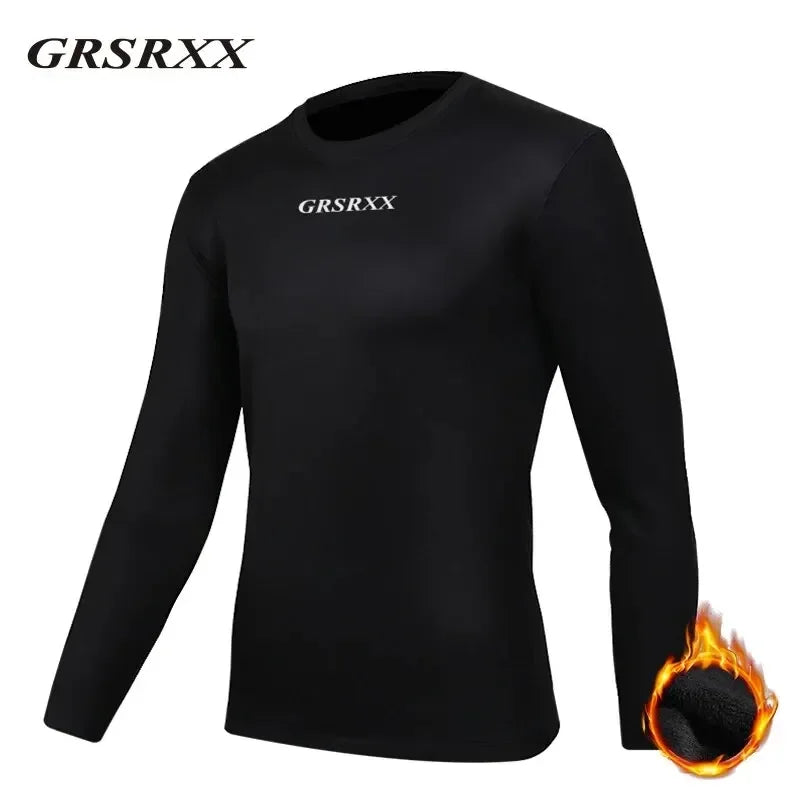 Winter Thermal Cycling Base Layer, fleece Long Sleeve